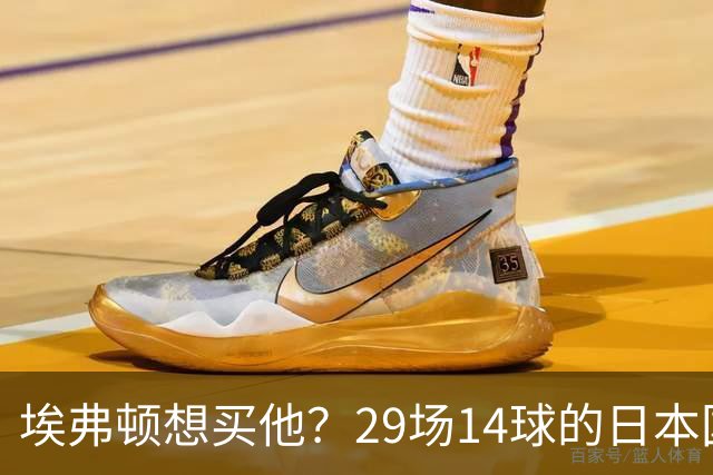 埃弗顿想买他？29场14球的日本国脚标价2500万，值不值？